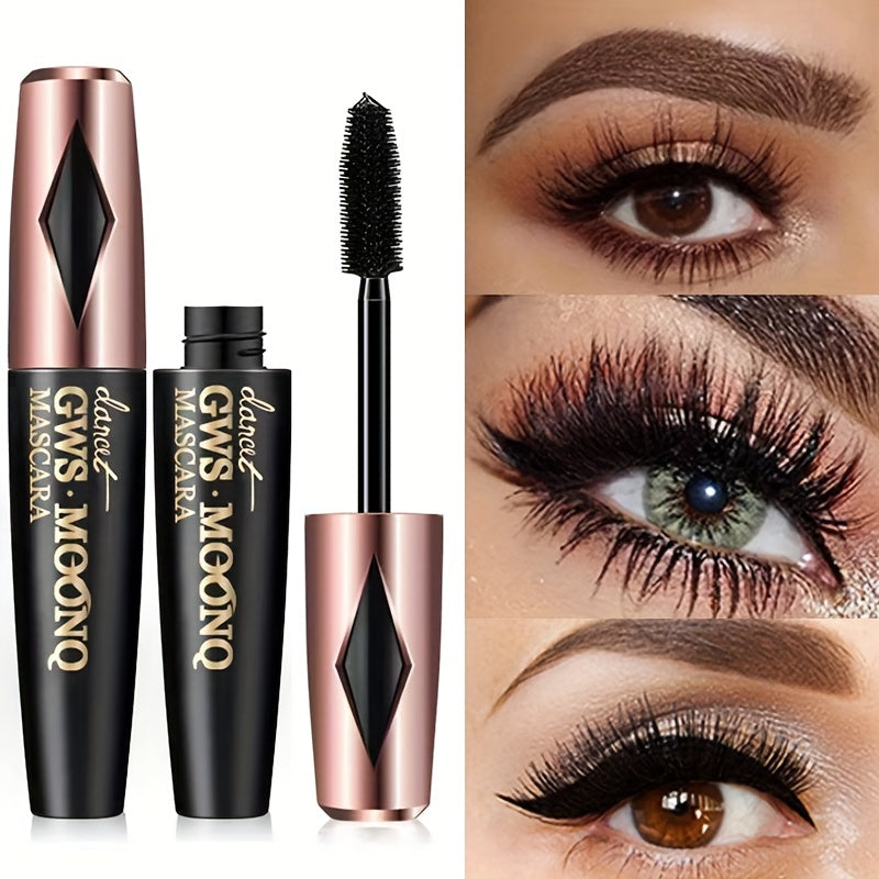 3D Fiber Mascara Long Lashes Extension Waterproof Smudge Proof Mascara