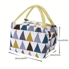 Insulated Lunch Bag Portable Food Cooler Thermal Tote