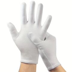 10 Pairs Moisturizing Gloves for Dry Hands Eczema Washable Cotton Gloves