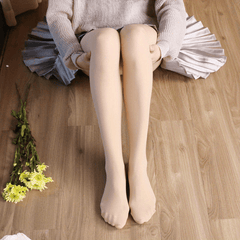 High Waist Slim Pantyhose Elastic Footed Women's Stockings
