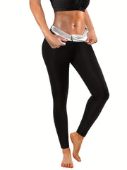 Stretchy Sauna Sweatpants Gym Workout Leggings