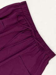 Solid Maxi Skirt With Pockets