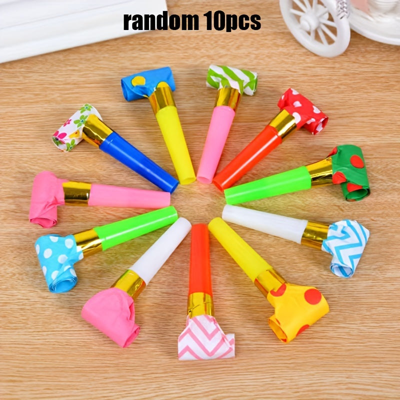 Funny Party Blower Noisemakers Whistles Blowouts