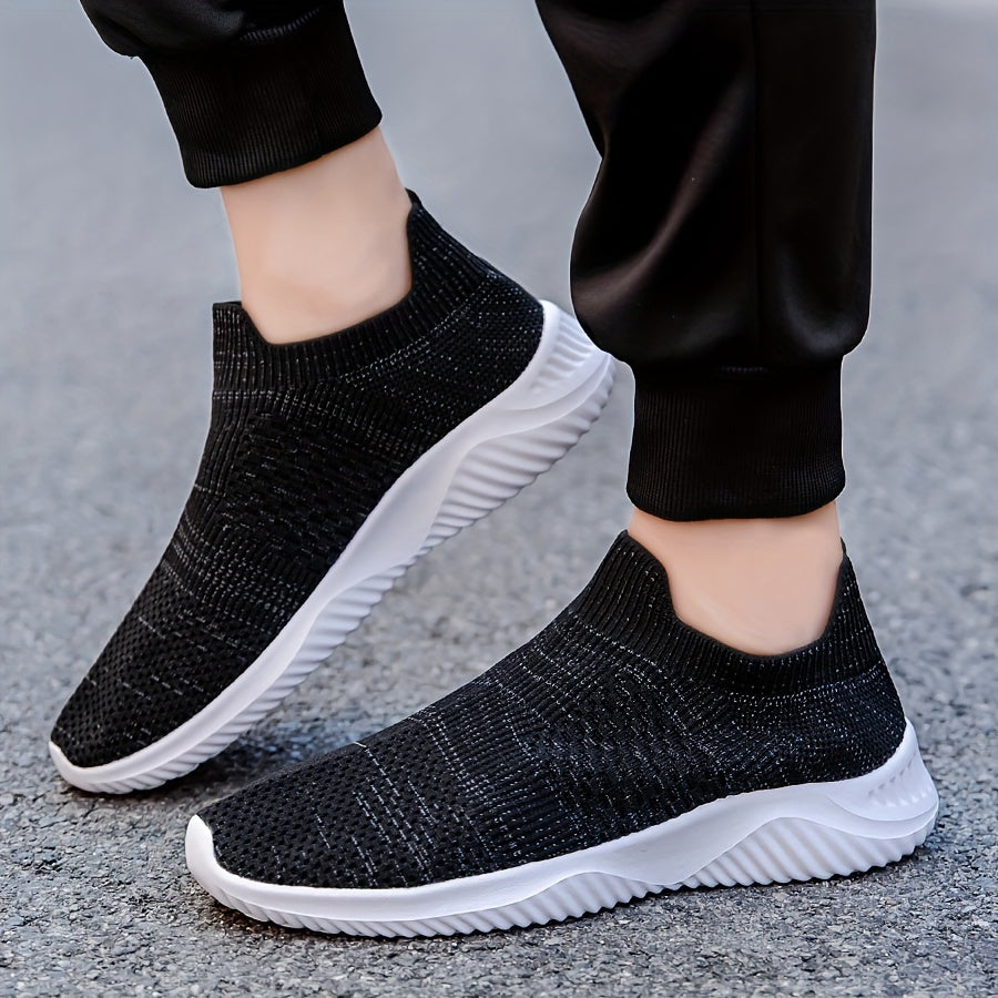 Men's Slip on Sneakers Lightweight Breathable Shoes