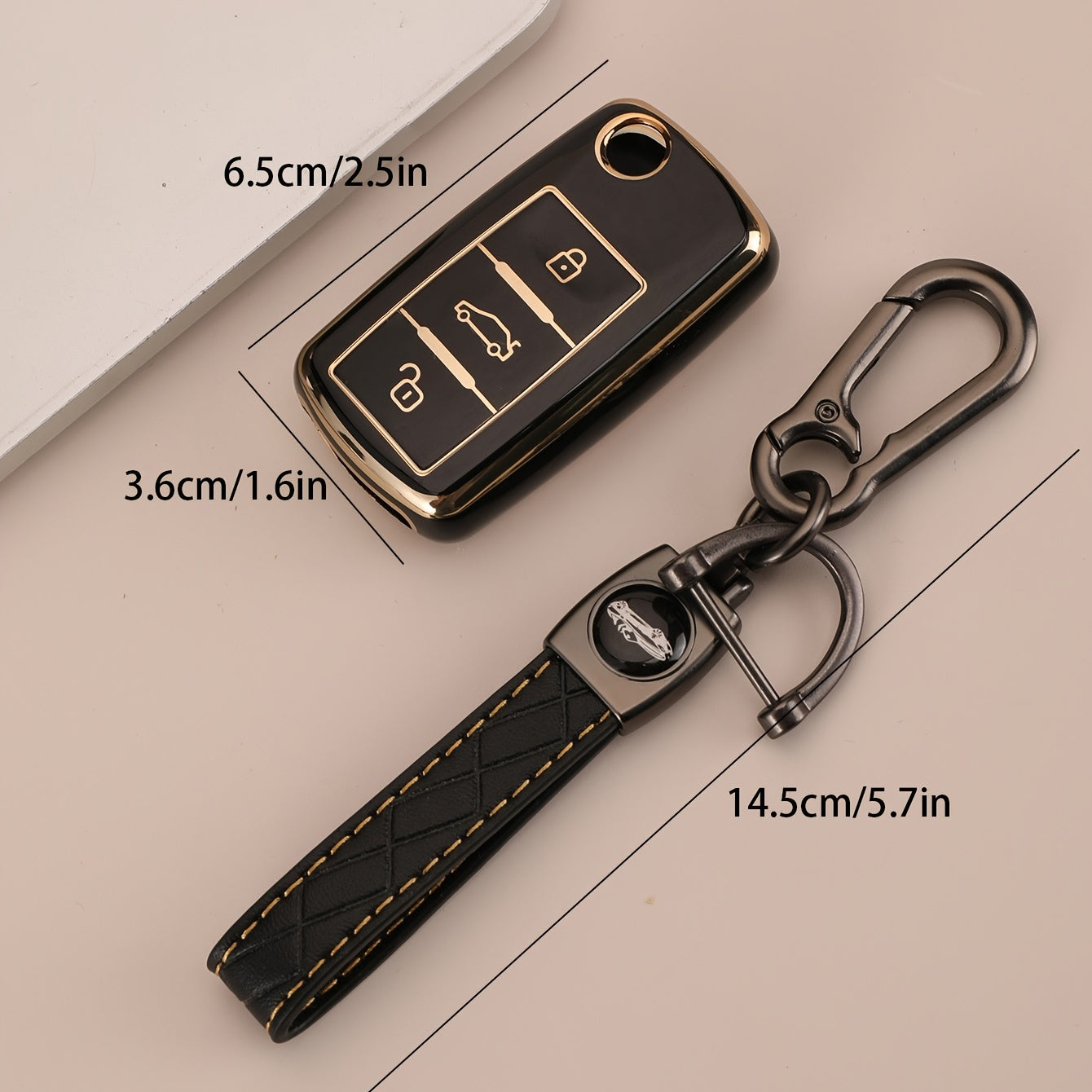 Men's Golf Buckle Keychain