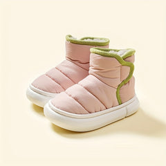 Girls' Plus Fleece House Shoes Non Slip Indoor Winter Shoes