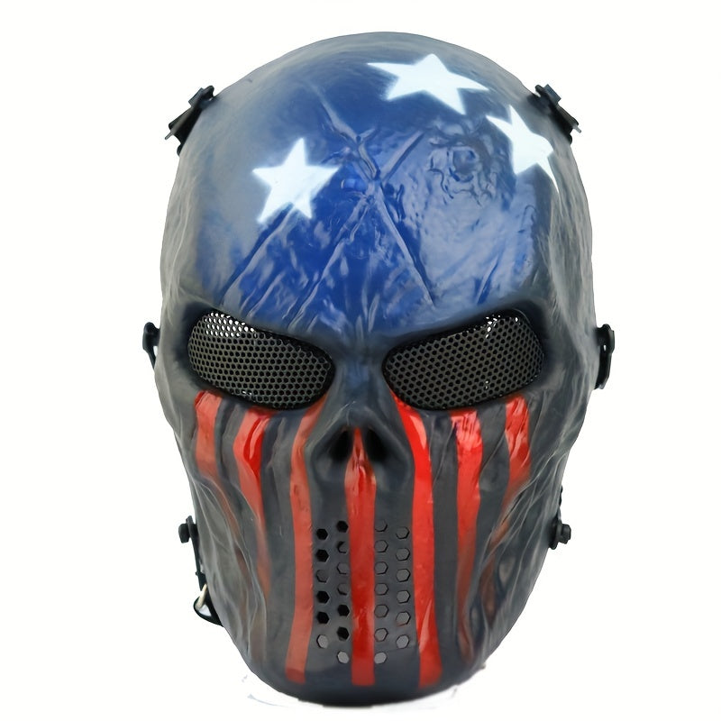 Skeleton M06 Full Face Airsoft Mask for Halloween Cosplay