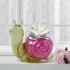 Snail Silicone Mold Garden Potting Box Succulent Plant Ornament