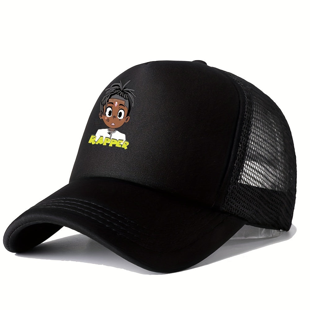 Unisex Cartoon Pattern Baseball Cap for Outdoor Sport