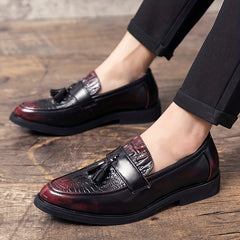 Men's Slip On Formal Dress Shoes Low Top Classic