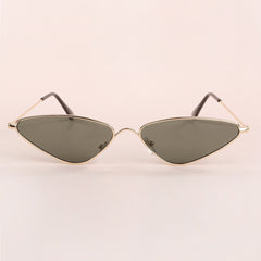 Small Frame Sunglasses Triangle Metal Sunglasses