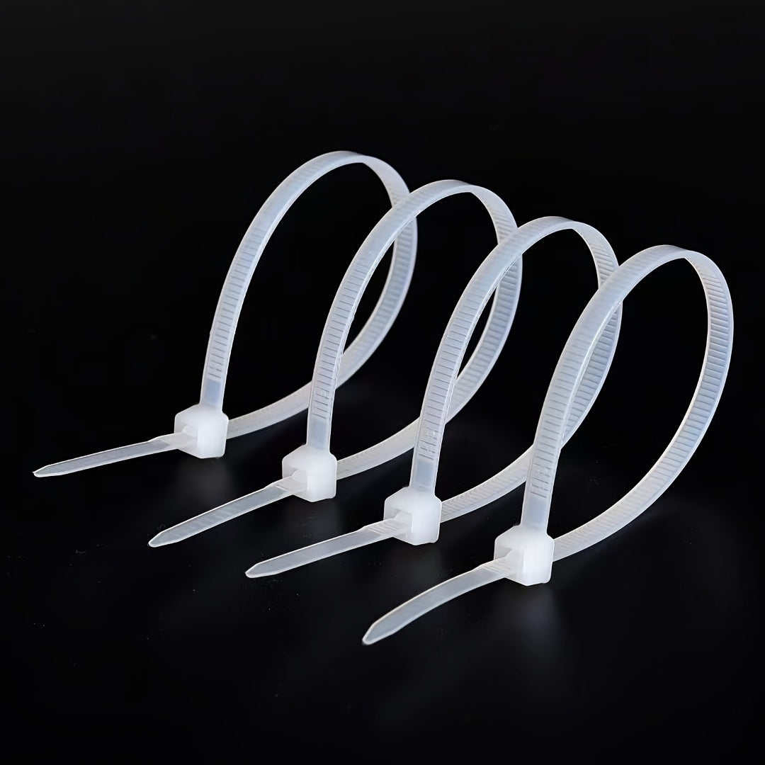 100pcs 3 6mm Nylon Cable Tie Self locking Wire Tie