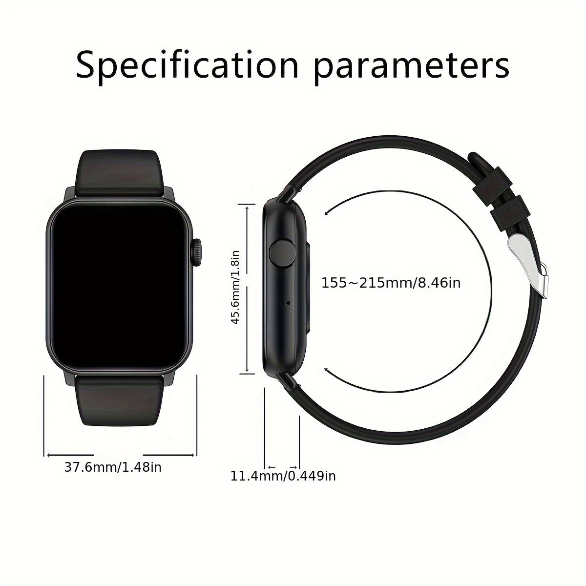 COIUSOR Smartwatch with Wireless Calling & Multiple Sports Modes