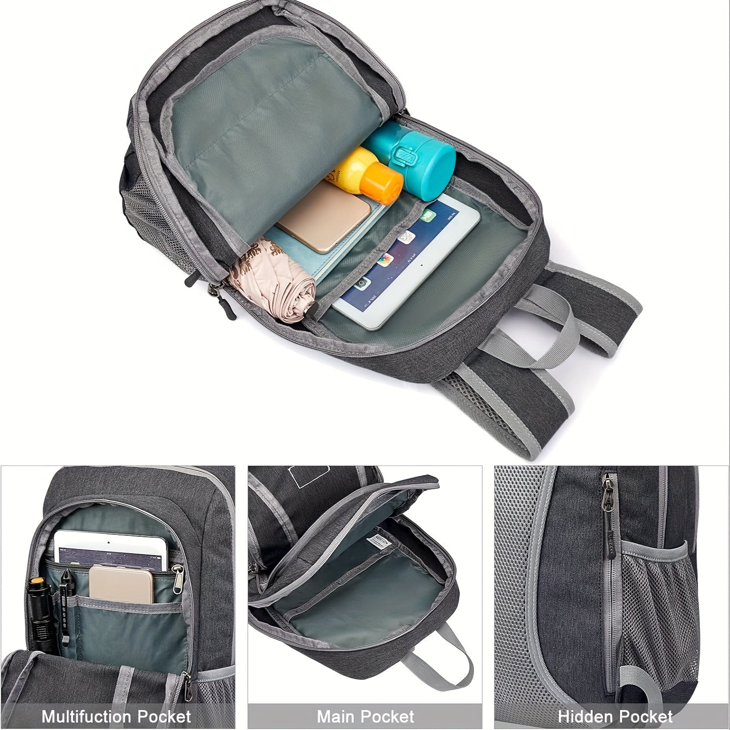 Mini 10L Backpack Waterproof Polyester Material 4 Colors