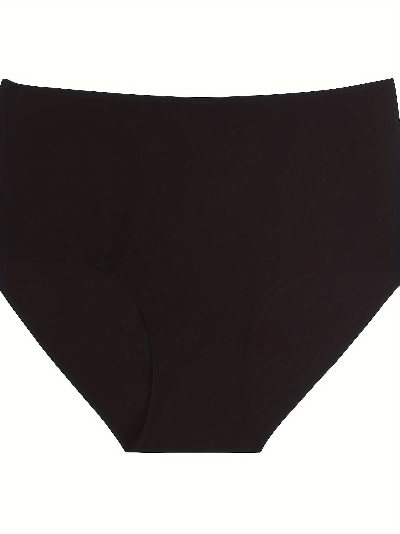 3pcs Seamless Solid Briefs Stretchy Intimates Panties