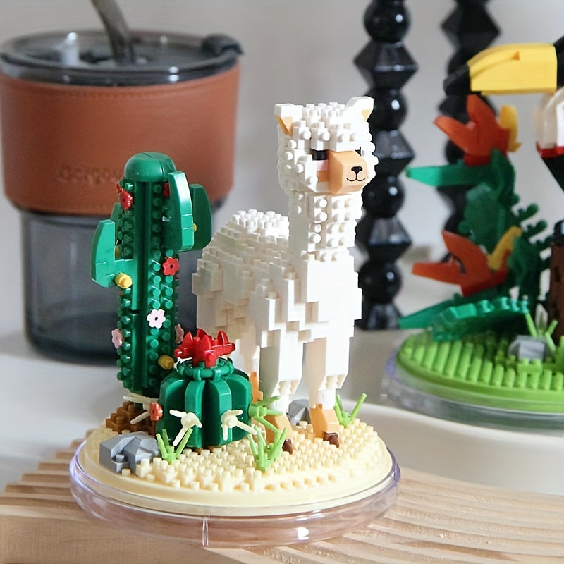 Animal Series 3D Puzzle Building Blocks DIY Display Miniatures