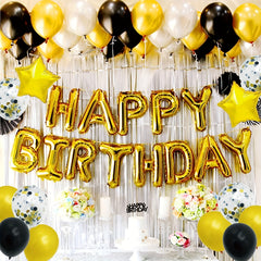 32pcs Birthday Decorations Balloons Set for Women and Girls Party