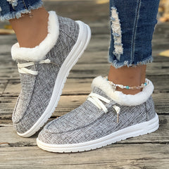 Winter Snow Boots Women's Ankle Boots Warm Plush Shoes