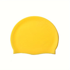 Unisex Silicone Swim Cap Waterproof Comfortable Swimming Cap