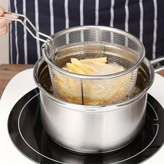 Stainless Steel Frying Basket Kitchen Cooking Tool