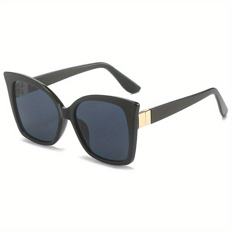 Oversized Cat Eye Sunglasses Gradient UV400 Sun Shades for Summer Beach