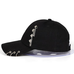Hoop Baseball Cap Unisex Hip Hop Men & Women's Cap Christmas Gift For Her