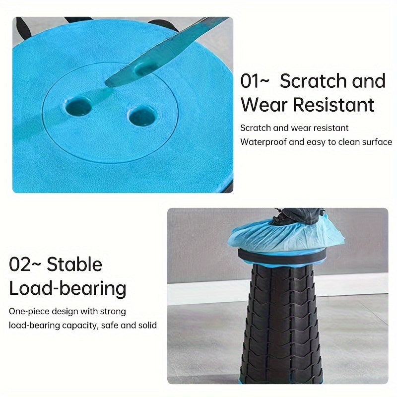 Adjustable Portable Folding Stool For Fishing Camping
