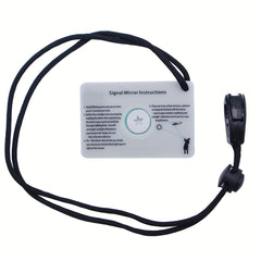 SOS Luminous Signal Mirror for Outdoor Emergency Adventure