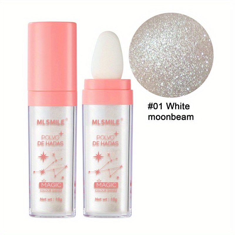 Elf Pearly Highlighter Powder for Face Lips Eyes Natural Contouring Blush