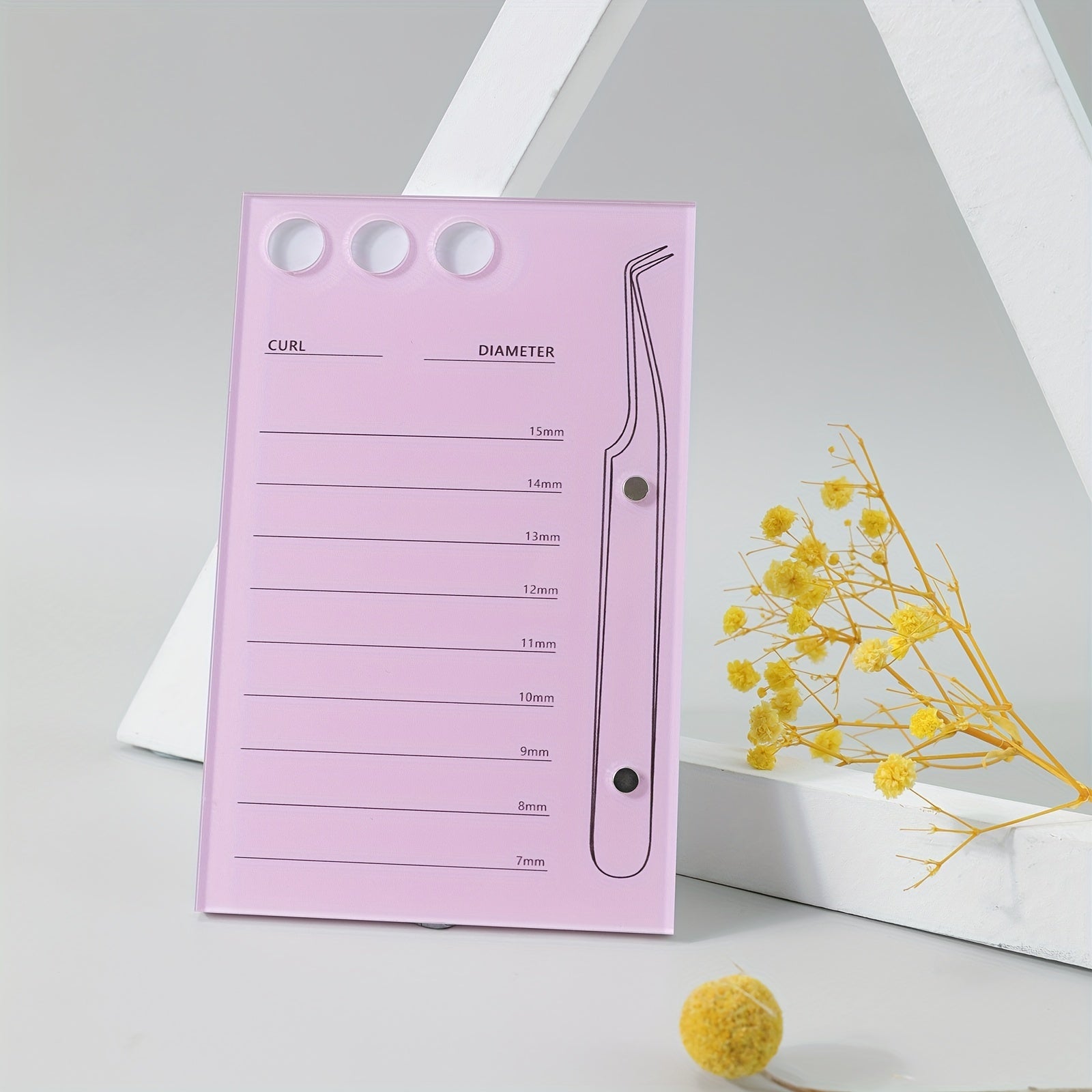 Eyelash Grafting Display Board 1pc