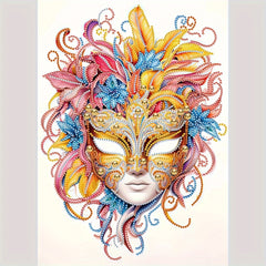 DIY Venetian Mask Pattern Diamond Painting Kit