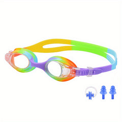 TAG Silicone Kids Swimming Goggles Waterproof Anti fog HD Swimming Glasses