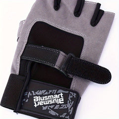 Unisex Half Finger Cycling Gloves Adjustable Non Slip
