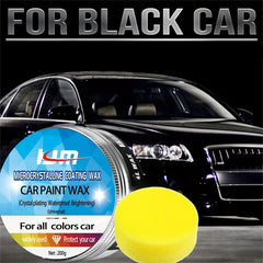 200g Car Paint Wax Crystal Coating Sponge Polishing Protection
