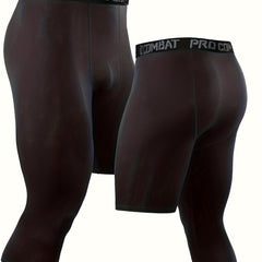 Men's Compression Tights for Gym, Quick Drying