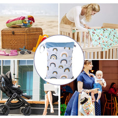 Waterproof Swimsuit Pouch for Toddlers - Wet Diapers Wet Clothes Wet Swim Gear