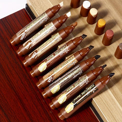 Wood Furniture Repair Marker Pen Kit Floor Touch Up Filler Sticks