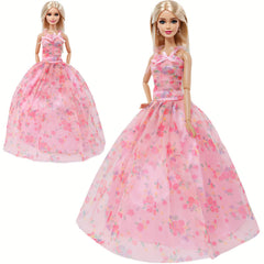 Doll Wedding Dress Princess Skirt Party Gown Clothes for 11.5 inch Girl Doll