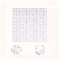 100pcs Double Sided Sticky Stickers Dots Clear Sticky Tack