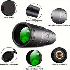 High Power Monocular Telescope for Smartphone Photo Taking