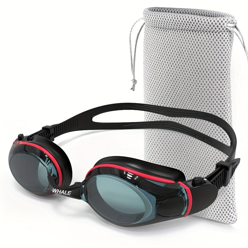 Silicone Diving Goggles Waterproof Anti-fog UV Protection Lens