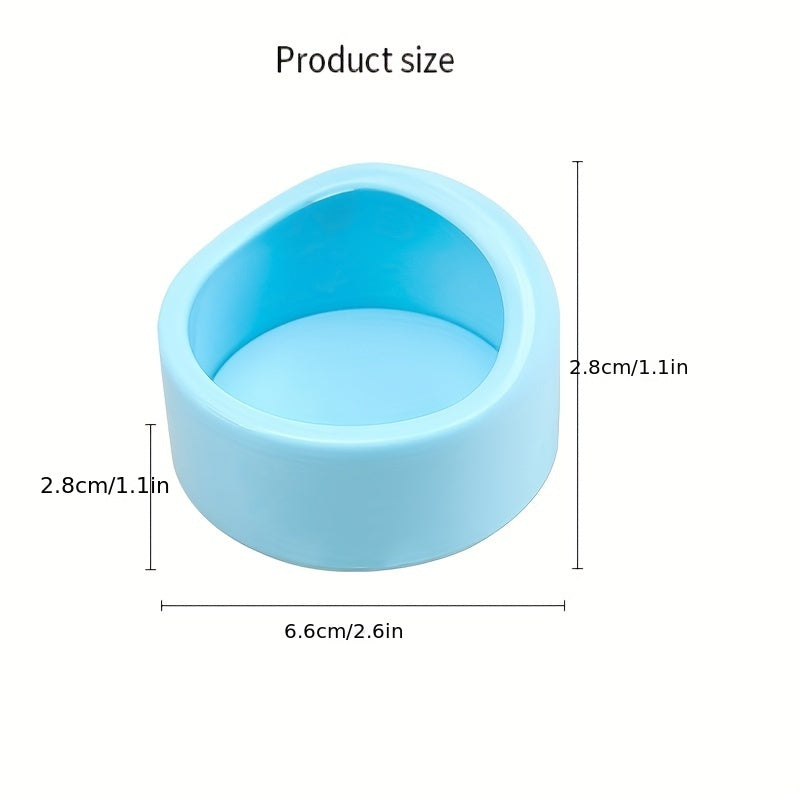 Hamster Plastic Food Bowl Pet Bird Bowl Food Box Thickened ABS Ceramic