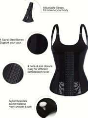 Front Buckle Cami Tops Waist Trainer Tummy Control Slimmer Top