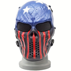 Airsoft Mask with Clear Lens Eye Protection for CS Survival