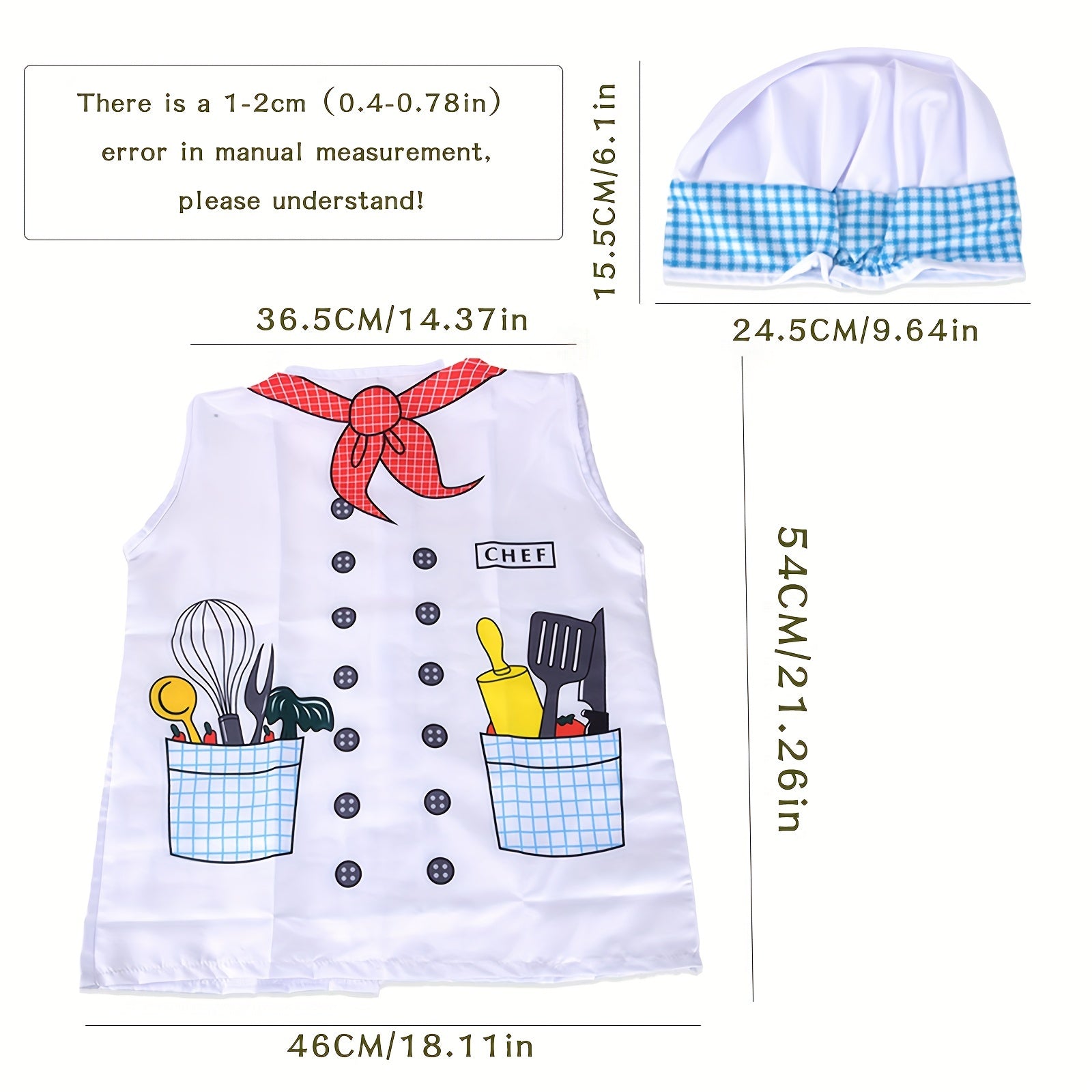 Chef Uniform Kitchen Toys Cooking Kitchen Utensils Baking Tools