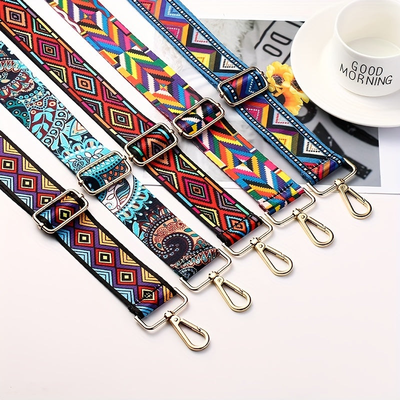 Ethnic Style Shoulder Strap Bag Accessories Replacement Belt