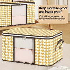 Large Capacity Quilt Storage Bag Portable Clothes Packing Cube Foldable Wardrobe
