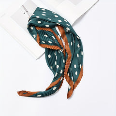 Polka Dot Bandana Neckerchief Scarf Head Wrap Vacation Accessory