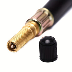 Bicycle Pump Valve Extender Extension Tube Rubber Inflator Pipe Hose