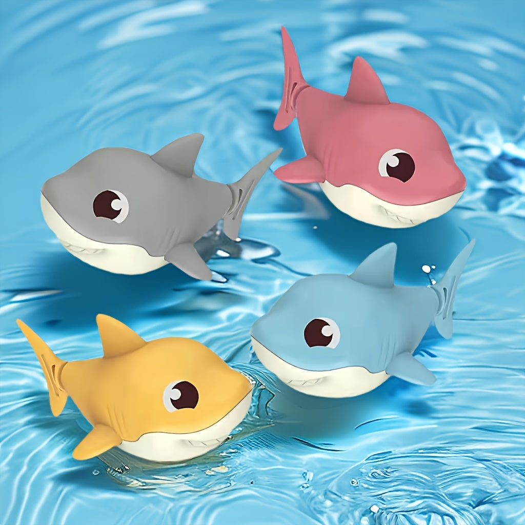 Shark Bath Toys Durable Plastic Mixed Summer Pool & Bathtub Play Swim Toys